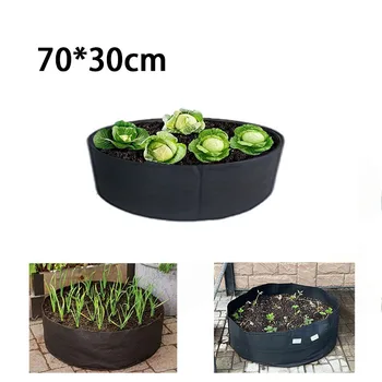 70x30cm большое растение цветочные горшки садовая клумба для посева овощей мешки для выращивания горшков растения для посадки цветов выращивание нетканого материала Q1 C1