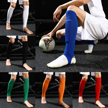 Высокие Эластичные Футбольные Носки-Стремя, Нескользящие Тренировочные Носки для Мужчин G99D
