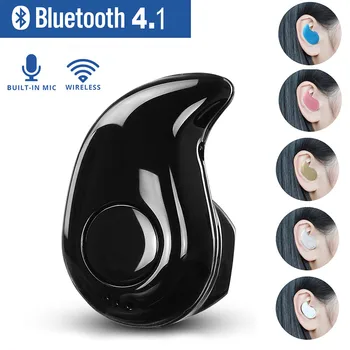 S530 Мини Беспроводная Гарнитура Bluetooth Стереогарнитура С Одной Головкой беспроводные наушники для iphone Аксессуары для наушников