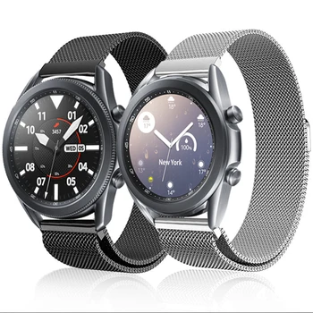 20мм 22мм Ремешок для Samsung Galaxy watch 5 4 ремешок Активный 2 44мм 40мм 4classic 46 Металлический Браслет Galaxy watch 3 45мм 41мм