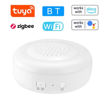 Многофункциональные Шлюзы сигнализации 2.4G WIFI Z igbee 3.0 BLE Вспомогательные устройства Beacon, Многорежимные Шлюзы Для голосового управления Google Home